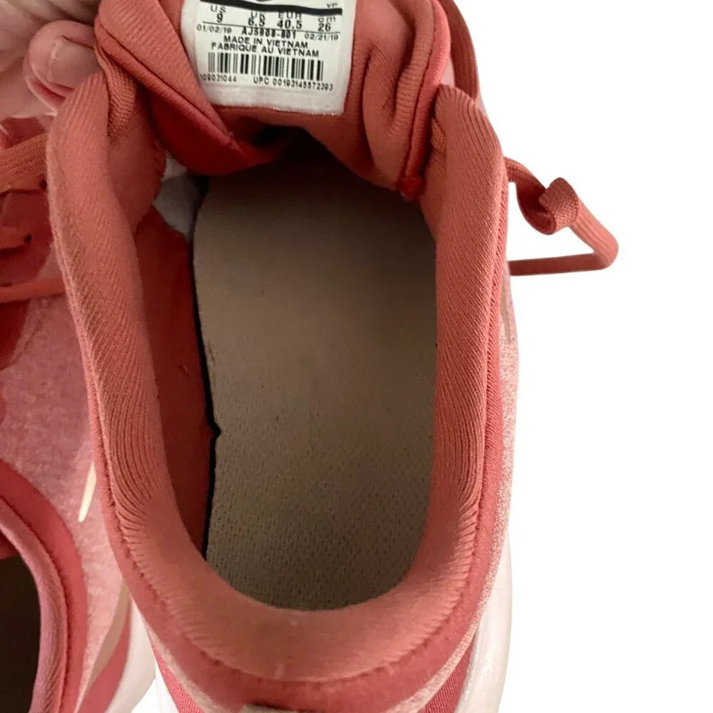Nike Flex Experience 8 Running Shoes Womens Size 9 Pink/Red